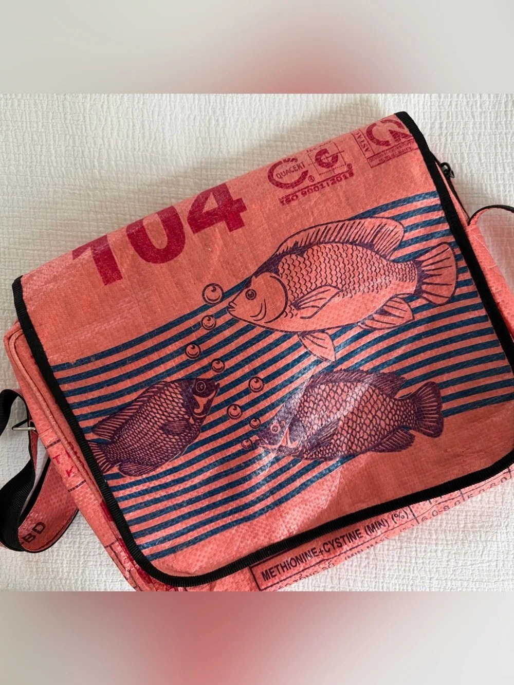 CEMENT6 Upcycled Messenger Bag Good Condition